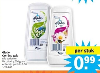 Albert Heijn Glade continu gels aanbieding