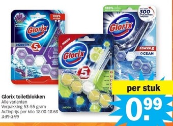 Albert Heijn Glorix toiletblokken aanbieding