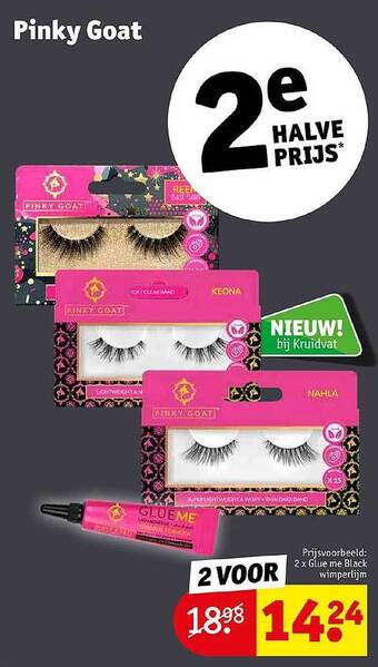 Kruidvat Pinky goat aanbieding