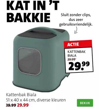 Intratuin Kattenbak biala aanbieding