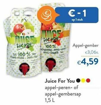 OKay Juice for you appel-gember aanbieding