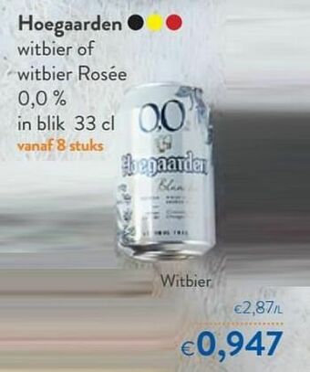 OKay Hoegaarden witbier aanbieding