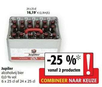 Jupiler alcoholvrij bier
