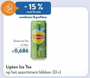 OKay Lipton green ice tea aanbieding