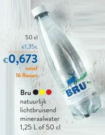 OKay Bru natuurlijk lichtbruisend mineraalwater aanbieding