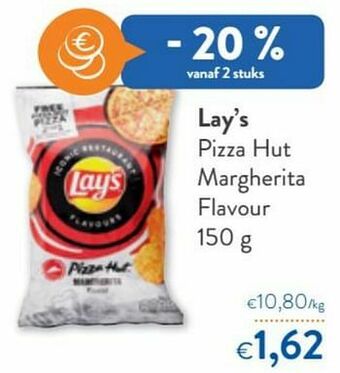 OKay Lay`s pizza hut margherita flavour aanbieding