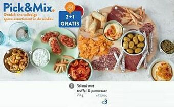 OKay Salami met truffel + parmezaan aanbieding