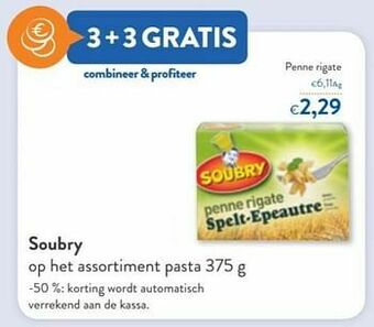 Soubry penne rigate