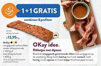 OKay Noblys zonder whiskymarinade aanbieding