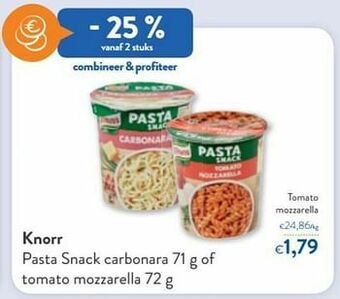 OKay Knorr tomato mozzarella aanbieding