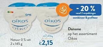 OKay Danone natuur 0% vet aanbieding
