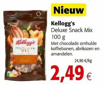Colruyt Kellogg`s deluxe snack mix aanbieding
