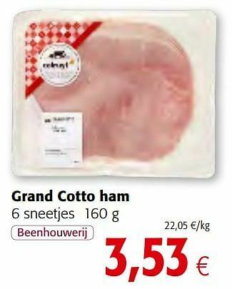 Grand cotto ham