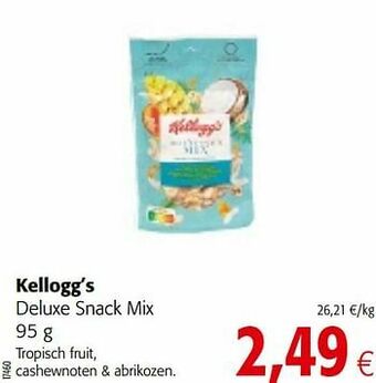 Colruyt Kellogg’s deluxe snack mix aanbieding