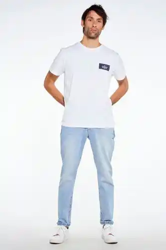 ZEB Le fabuleux marcel de bruxelles t-shirt - wit aanbieding