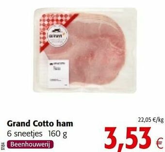 Colruyt Grand cotto ham aanbieding