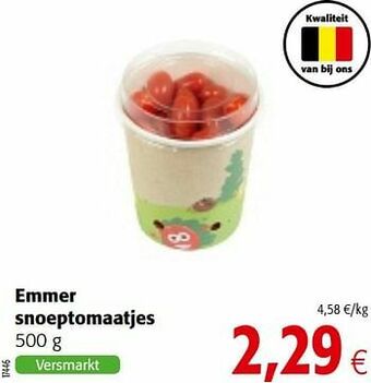 Colruyt Emmer snoeptomaatjes aanbieding
