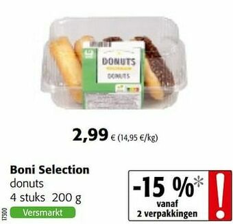 Colruyt Boni selection donuts aanbieding