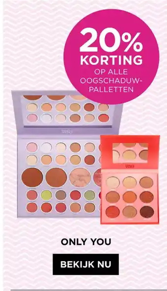 ICI PARIS XL Op Alle Oogschaduw-Palletten aanbieding