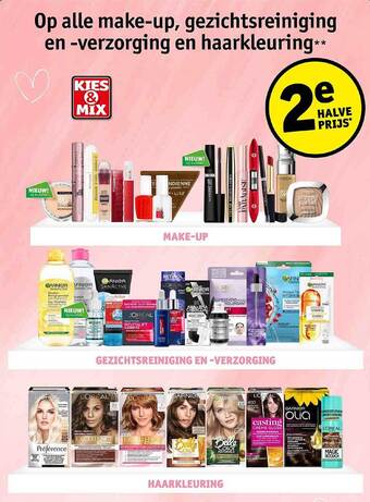 Kruidvat Make-up aanbieding