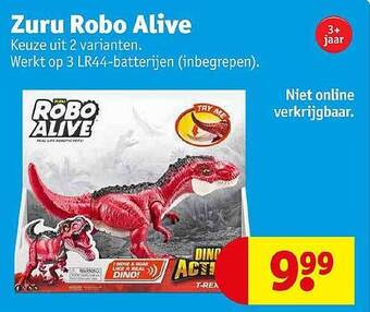 Kruidvat Zuru robo alive aanbieding