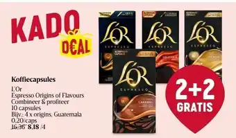Delhaize Koffiecapsules l’or aanbieding