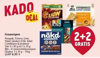 Delhaize Graanrepen nesquik aanbieding