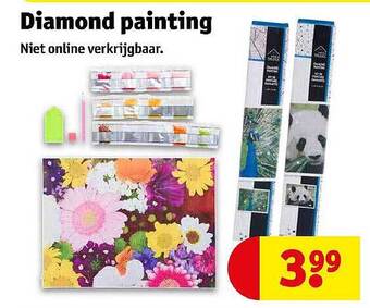 Kruidvat Diamond painting aanbieding