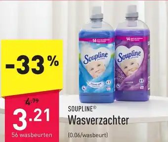 ALDI Soupline Wasverzachter 56 Wasbeurten aanbieding