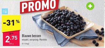 ALDI Blauwe Bessen 300g aanbieding