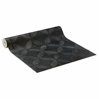 Kwantum Vinyl Clovis Zwart aanbieding