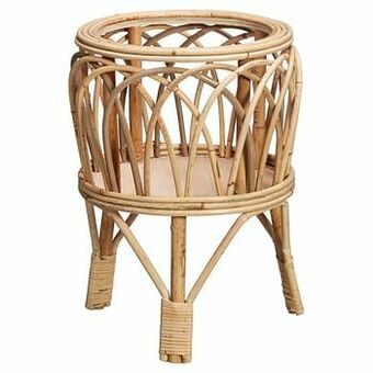 Kwantum Bloempot Rattan Bruin aanbieding