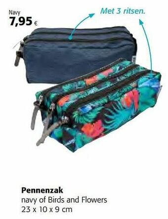 Colruyt Pennenzak navy aanbieding