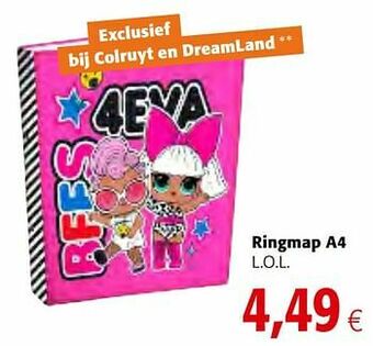 Colruyt Ringmap a4 l.o.l. aanbieding