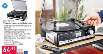 ALDI Medion Life E67005 Platen-en Cassettendigitaliseerder aanbieding