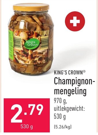 King's Crown Champignonmengeling 530g