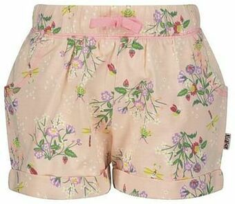 HEMA Kindershort Bloemen Roze (roze)
