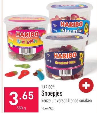 ALDI Haribo Snoepjes 550g aanbieding