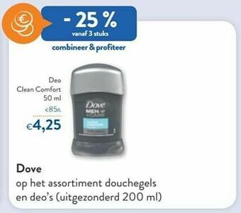 OKay Dove deo clean comfort aanbieding