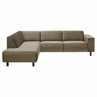 Kwantum Hoekbank Lesa Links Taupe aanbieding