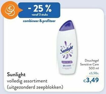 Sunlight douchegel sensitive care