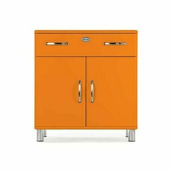Tenzo kast Malibu - oranje - 92x86x41 cm - Leen Bakker