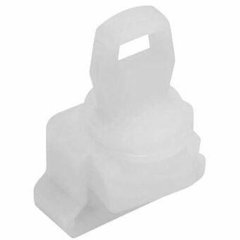 Eindkap Rail Plus Wit