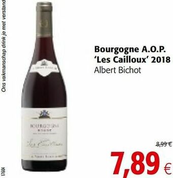 Bourgogne a.o.p. les cailloux 2018 albert bichot
