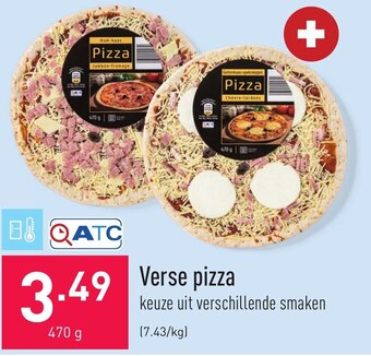 ALDI Verse Pizza 470g aanbieding