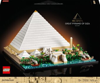 Bol.com Lego architecture grote piramide van gizeh - 21058 aanbieding