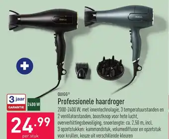 ALDI Quigg Professionele Haardroger aanbieding