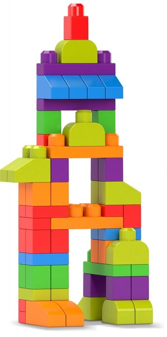 Mega bloks bouwplezier - constructiespeelgoed - 250 onderdelen