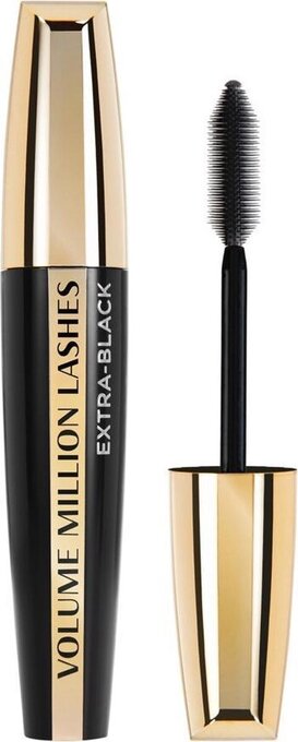 Bol.com L’oréal paris volume million lashes - 01 extra zwart - volume mascara - 10.7 ml aanbieding