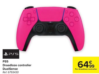Carrefour PS5 Draadloze Controller DualSense aanbieding